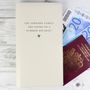 Personalised Any Message Passport Holder, thumbnail 2 of 4