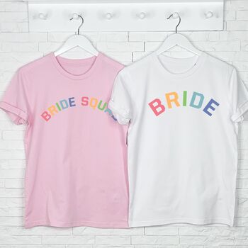 Bride Rainbow Hen T Shirt, 2 of 2