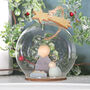 Nativity Scene Glass Christmas Tree Bauble, thumbnail 2 of 5