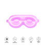 Silver Cloud Pink Contoured Eye Mask, thumbnail 2 of 4