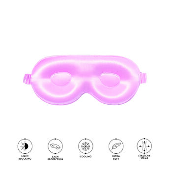 Silver Cloud Pink Contoured Eye Mask, 2 of 4