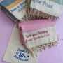 Personalised Cotton Throws, Gift For Mother, thumbnail 10 of 12