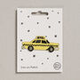 New York Taxi Iron On Patch, thumbnail 1 of 4