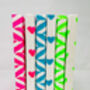 Handmade Block Print Pink Notebook, thumbnail 6 of 6