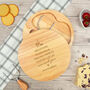 Personalised Wooden Cheese Board For Valentine’s Day, thumbnail 4 of 6