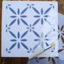 Clementina Floor Stencil For Floors, Walls And Fabric, thumbnail 4 of 5