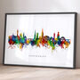 Shrewsbury Skyline Cityscape, thumbnail 2 of 12