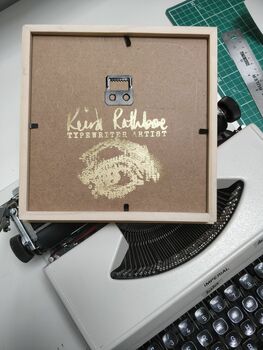 Personalisable Cassette Typewriter Art Print, 5 of 10