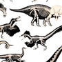 Colourful Dinosaurs Print, thumbnail 9 of 12
