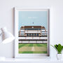 England The Oval Cricket Ground Art Print Personalised Gift, thumbnail 1 of 6
