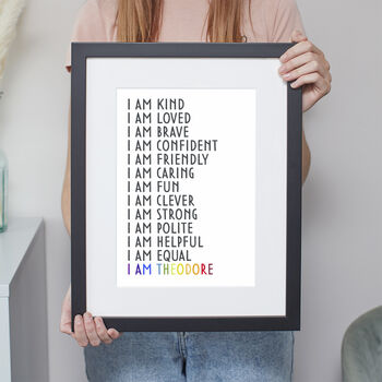 Personalised Affirmation Print, 5 of 6