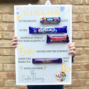 Personalised Easter Chocolate Board, 2 of 3