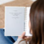 Personalised Floral Bouquet Hardback Notebook, thumbnail 2 of 3
