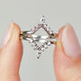 The Aura Diamond Wedding Ring, thumbnail 3 of 6