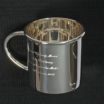 Sterling Silver Baby Cup, 6 of 6