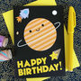 'Happy Birthday' In Space Card, thumbnail 1 of 4