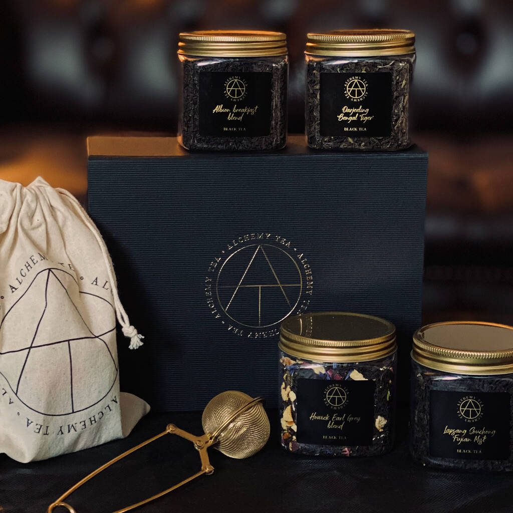 Alchemy Tea Old England Collection Gift Box Of Tea, 1 of 3