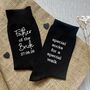 Father Of The Bride Wedding Day Socks, thumbnail 1 of 3