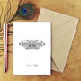 Owl Moth A6 Greetings Cards, thumbnail 1 of 7