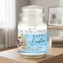 Personalised Happy Easter Scented Candle Jar, thumbnail 1 of 5