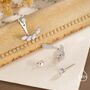 Marquise Cz Cluster Ear Jacket In Sterling Silver, thumbnail 3 of 12