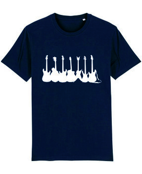Guitars Silhouettes T Shirt, 6 of 7