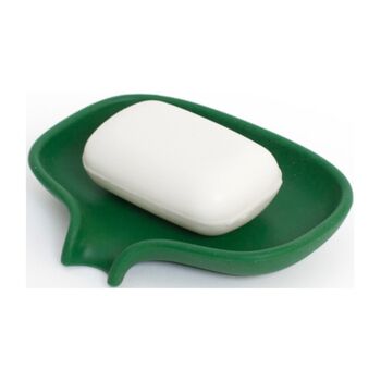 Soap Dish With Draining Spout In Recyclable Silicone, 3 of 6