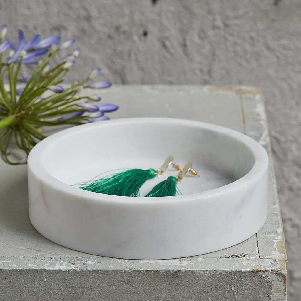 marble trinket dish by life of riley