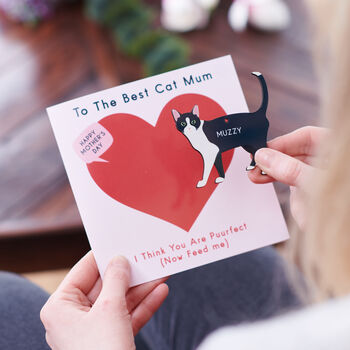 Personalised Mother's Day Cat Breed Card Sent Direct, 2 of 6