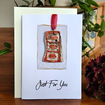 Handmade Ceramic Pendant Necklace Small Gifts For Her, 9 of 10