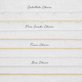 Sterling Silver Letter And Star Birthstone Necklace, 5 of 12