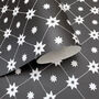 Black And White Star Wrapping Paper, thumbnail 2 of 7