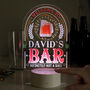 Personalised Changing Colour Bar Night Light Gift, thumbnail 3 of 3