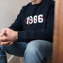 Men's Personalised Legend And 'Year' Sweatshirt, thumbnail 2 of 6