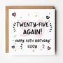 Personalised 50th Birthday Card, thumbnail 1 of 4