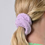 Cotton Scrunchies Set Easy Knitting Kit, thumbnail 4 of 10
