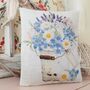 Forget Me Not Illustration Fabric Gift, thumbnail 4 of 7