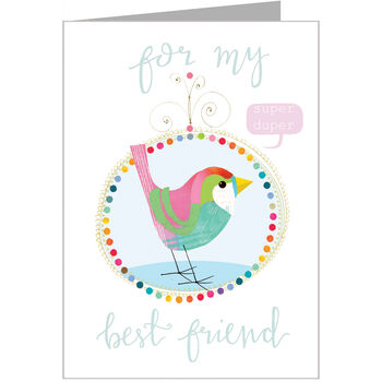Best Friend Greetings Card, 2 of 5