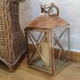 Reclaimed Wood And Stainless Steel Candle Lantern, thumbnail 5 of 5