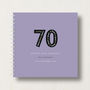 Personalised 70th Birthday Memories Album, thumbnail 1 of 12
