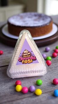 Chocolate Cheesecake Floss Cake, 3 of 8