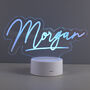 Personalised Name LED Colour Changing Night Light, thumbnail 5 of 7