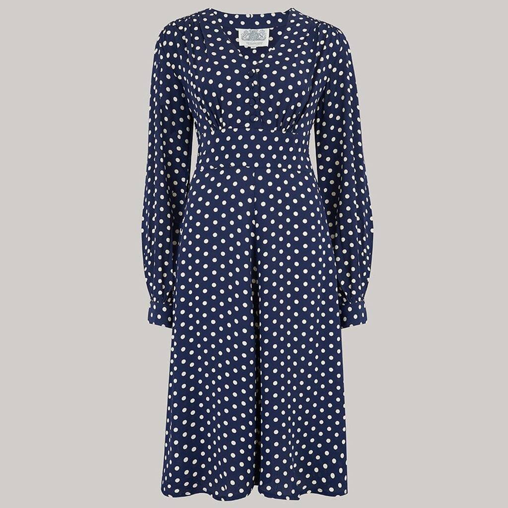 Ava Dress Authentic Vintage 1940s Style By The Seamstress of Bloomsbury ...