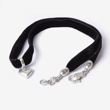 Black Velvet Choker Necklace, 5 of 6