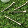 Set Of Four Personalised Golf Tees, thumbnail 1 of 7