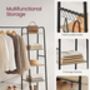 Clothes Rail With Shoe Rack Storage Side Hooks, thumbnail 3 of 6