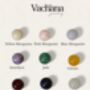 Natural Round Gemstone Pendant Necklace, thumbnail 3 of 6