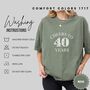 Personalised Cheers To 40 Years Milestone T Shirt, thumbnail 10 of 12
