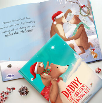 Personalised Christmas 'Greatest Gift' Daddy Book, 7 of 12