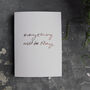 Everything Will Be Okay Luxury Foil Card, thumbnail 1 of 4